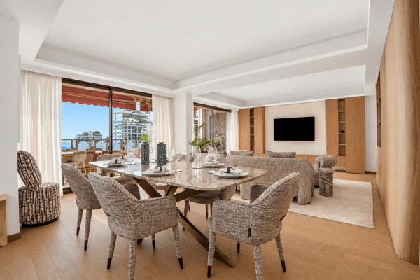 Dans un immeuble en plein centre de Monaco grand 3 pièces avec vue panoramique - 5