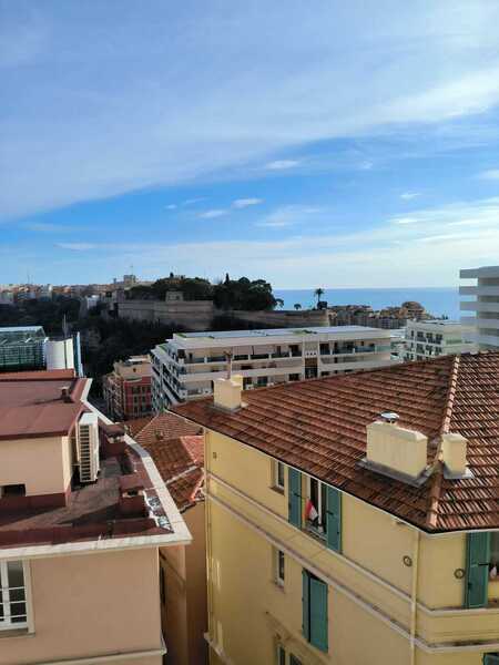 SOUS OFFRE - 3 pièces spacieux à Monaco, calme et sérénité, excellent état et vue Panoramique - 1
